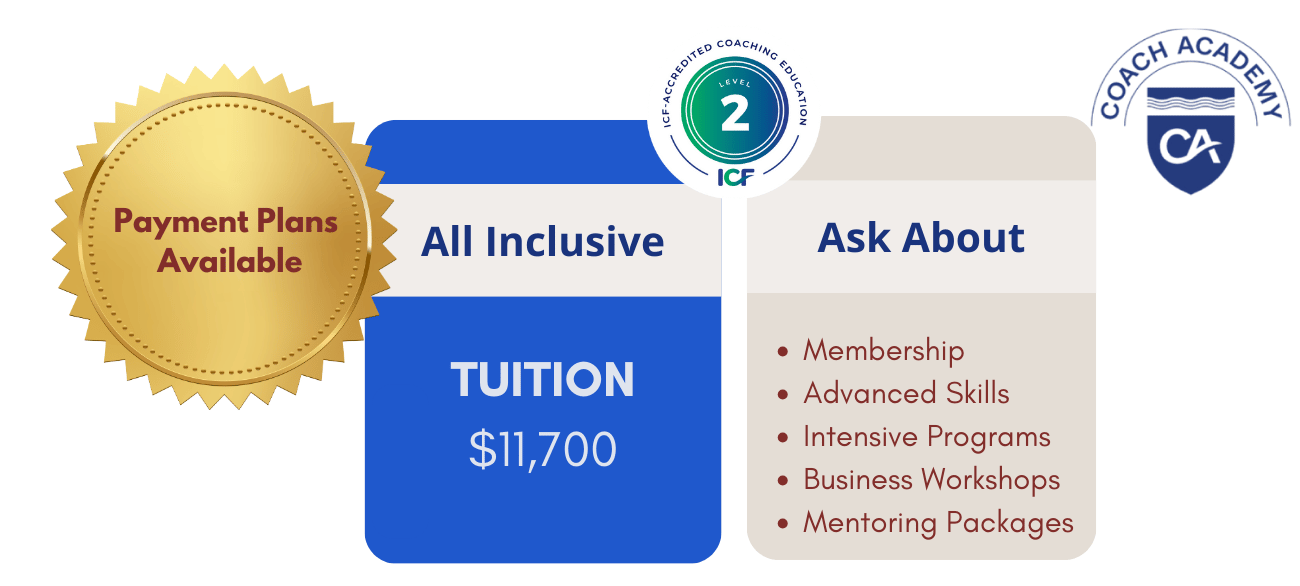 Certified Professional Coach - 2026 Pricing